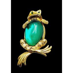 Vintage 80's Jelly Belly Style Figural Brooch (A977)